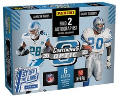 2023 Panini Contenders Optic NFL Football Hobby Box FOTL (First Off The Line)